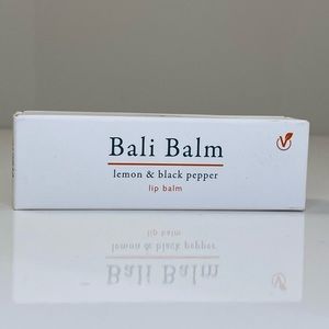 Bali Balm | Lemon + Black Pepper Lip Balm | Vegan + Cruelty Free | NWT